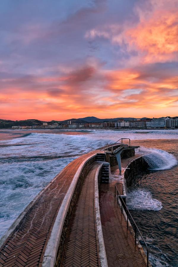 Hotel Norte Zarautz Esterno foto